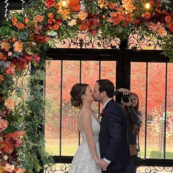 yongsheng  victorian style steel wedding house for sale, victorian style iron wedding house